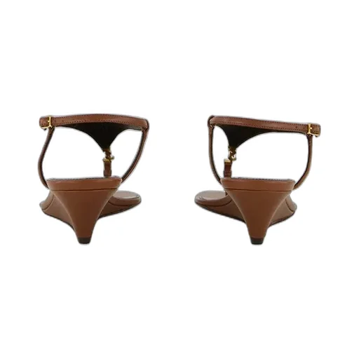 40Mm Cassandre-Plaque Leather Sandals