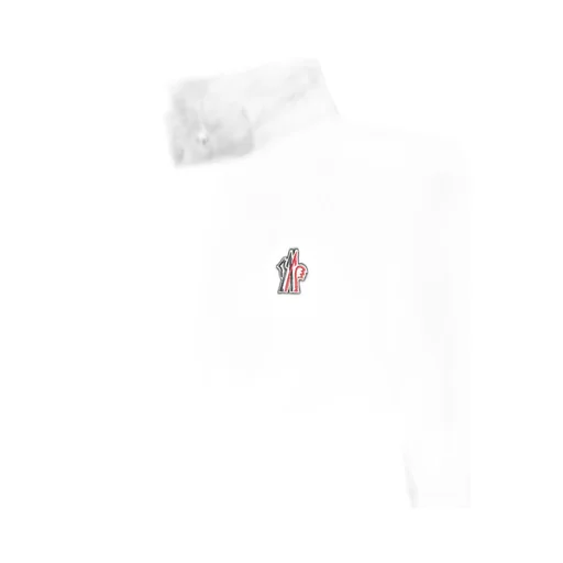 Moncler Grenoble Logo Embroidered Zip-Up Sweatshirt