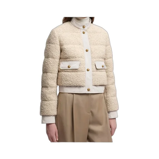 Moncler Blandy Bouclé Short Down Jacket