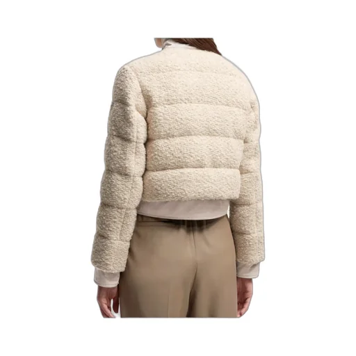Moncler Blandy Bouclé Short Down Jacket
