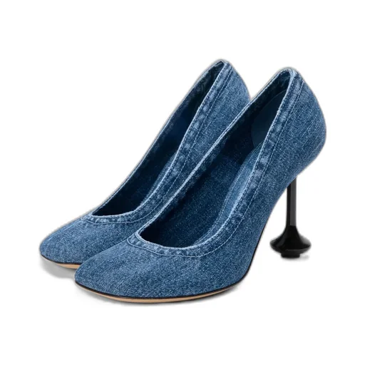 Toy Pump In Denim