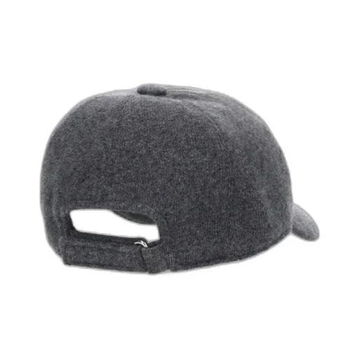 Borsalino Logo-Lettering Curved Peak Baseball Cap