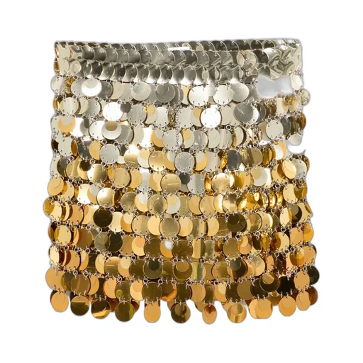 Gradient-Effect Mini Skirt