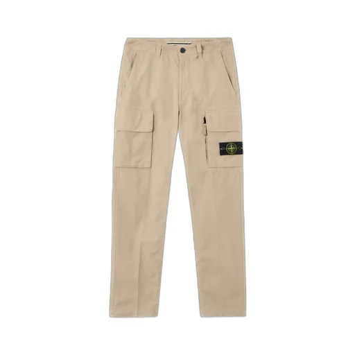 Regular-Fit Cargo Trousers With Snap And Zip Pockets