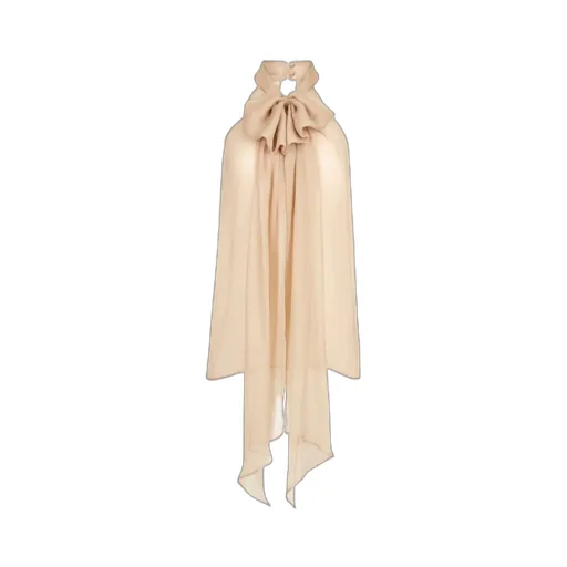 Halterneck Silk Top