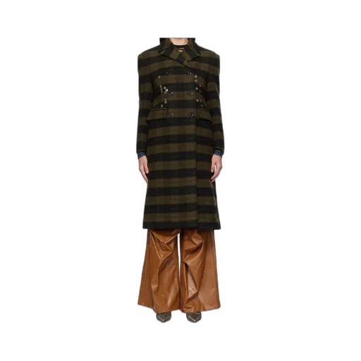 Lacie Check Buttons Coat