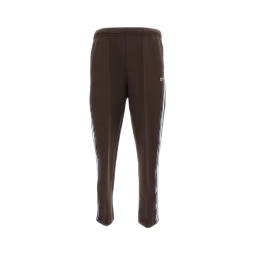 Lacoste Logo Patch Straight-Leg Trousers