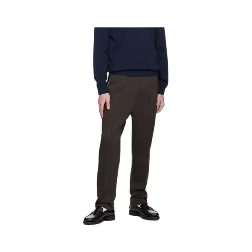 Lacoste Logo Patch Straight-Leg Trousers