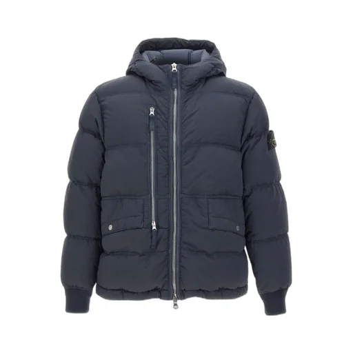 Stone Island Logo Patch Zipped Jacket