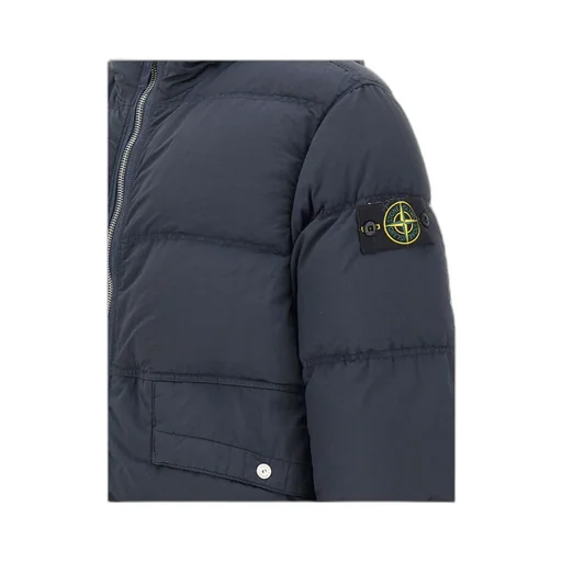 Stone Island Logo Patch Zipped Jacket