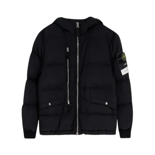 Stone Island Logo Patch Zipped Jacket