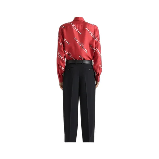 Givenchy Logo Printed Long-Sleeve Shirt