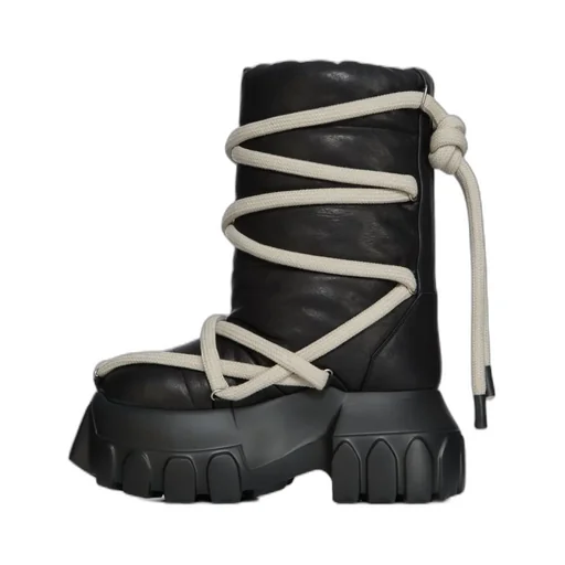 Round-Toed Ankle Boots