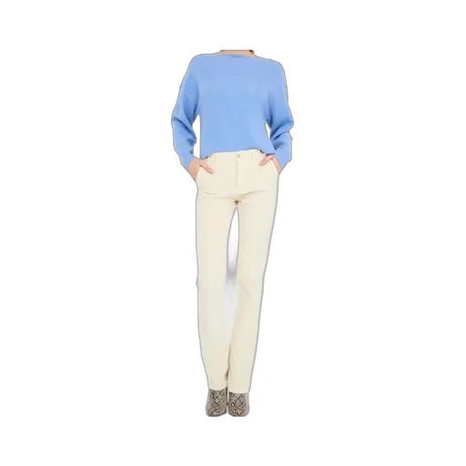 Liu Jo Velvet Bootcut Trousers