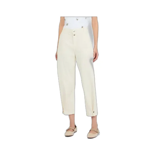 Liu Jo Rear Logo Detail Button Balloon Trousers