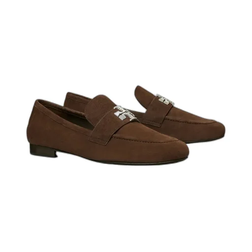 Tory Burch Eleanor Logo Plaque Loafers