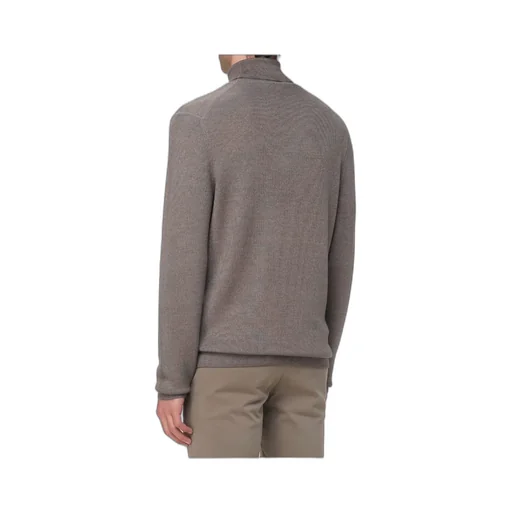 Ribbed Turtleneck Sweater