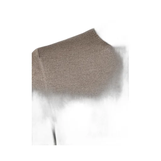 Ribbed Turtleneck Sweater