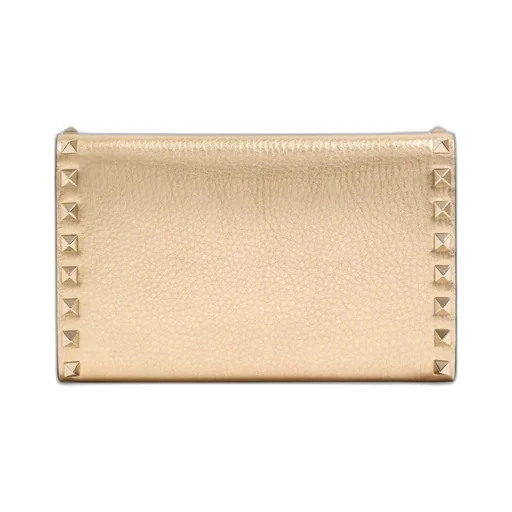 Valentino Garavani Rockstud Foldover Top Wallet