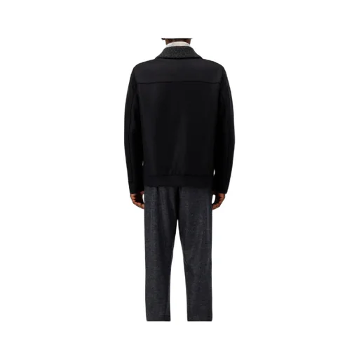 Harris Wharf London Zip-Up Wool Coat