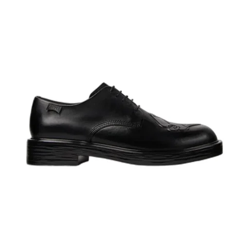 Black Leather Shoes For Men.