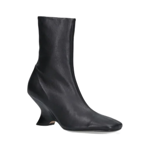 Square Toe Ankle Boots