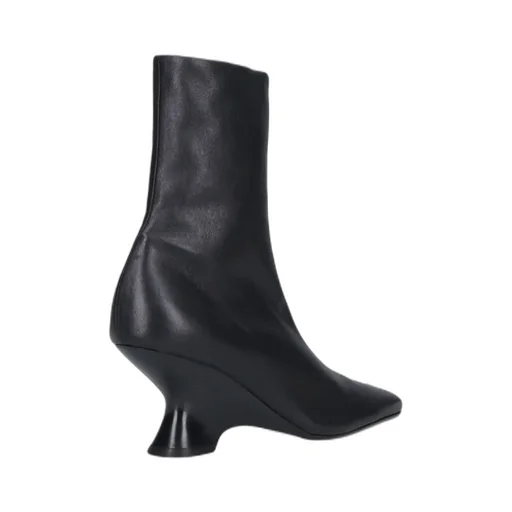 Square Toe Ankle Boots