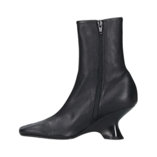 Square Toe Ankle Boots