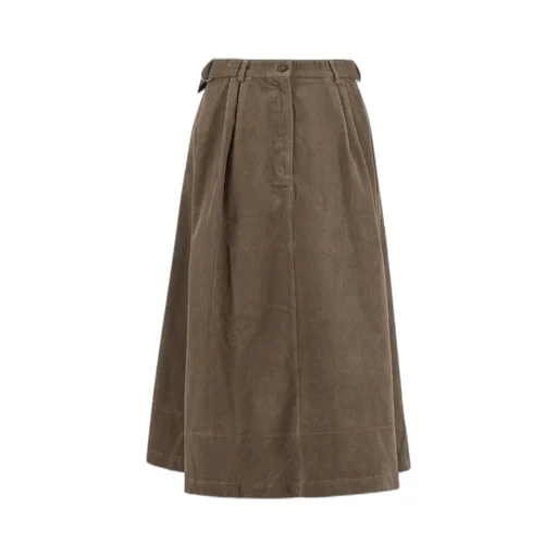 Yasmin Belted Midi Skirt