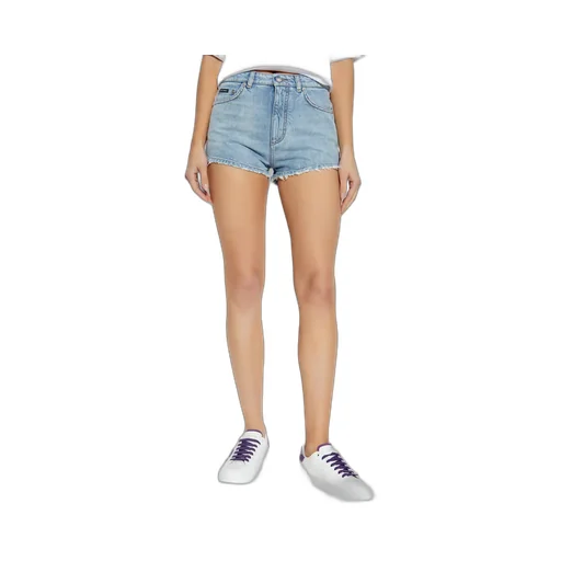 Frayed Denim Shorts