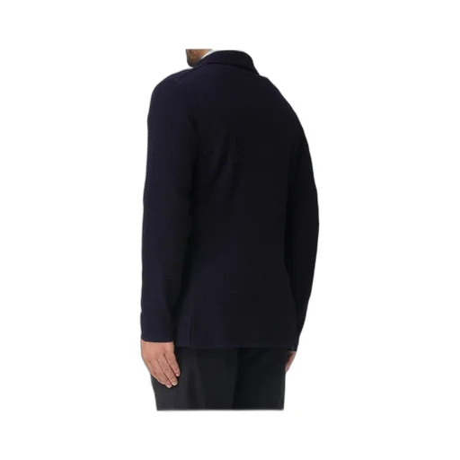 Lardini Double-Breasted Logo Detailed Jacket