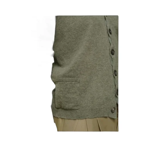 Maison Margiela Four Stitch Detailed Knitted Cardigan