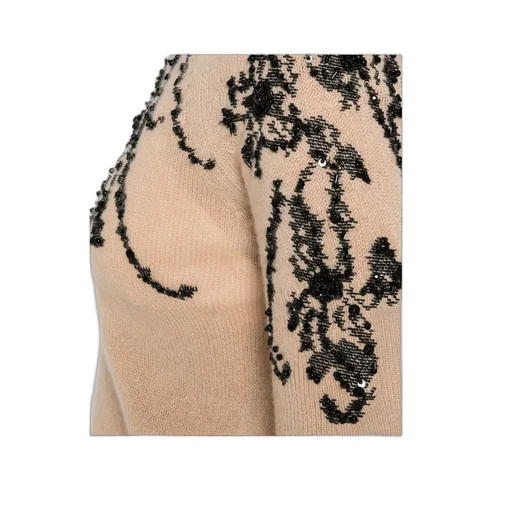 Floral-Embellished T-Shirt