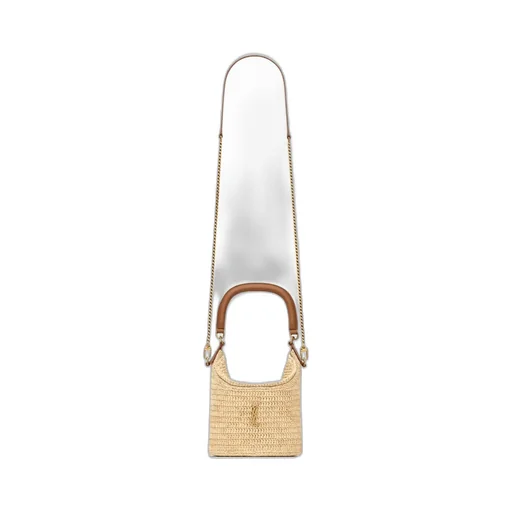 Saint Laurent Gaby Logo Plaque Bucket Bag