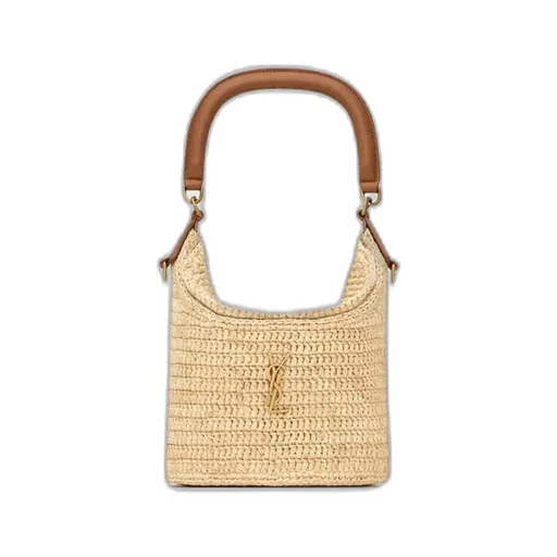 Saint Laurent Gaby Logo Plaque Bucket Bag