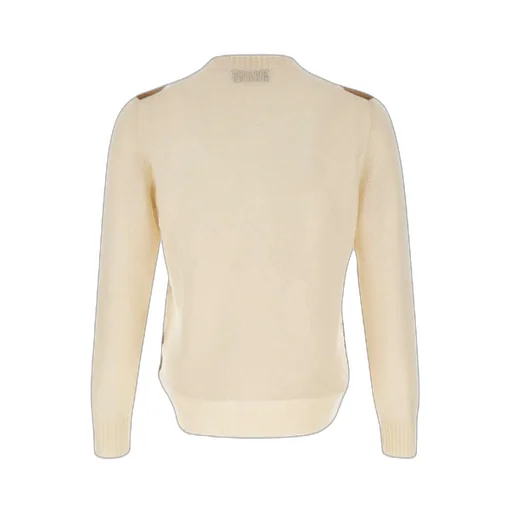 Gran Sasso Checked Crewneck Jumper