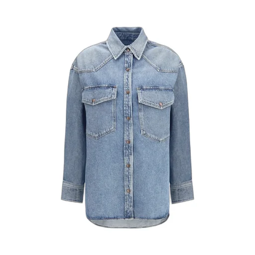Agolde Lotta Denim Shirt
