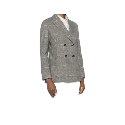 Double-Breasted Suit Jacket