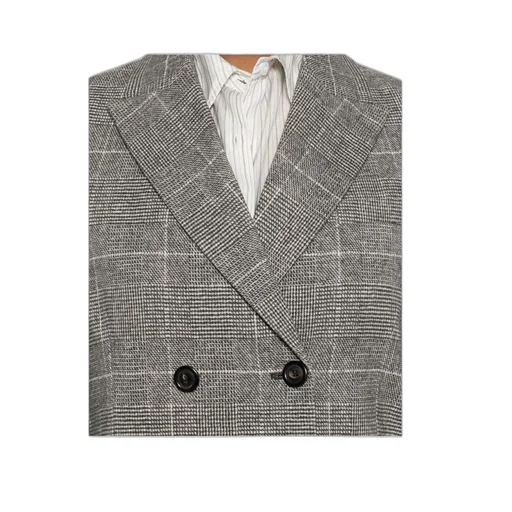 Double-Breasted Suit Jacket