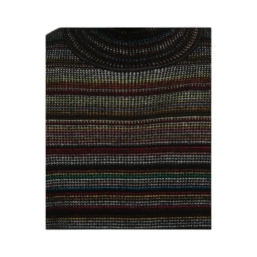 Paul Smith Signature Stripe Waffle Roll Neck Jumper