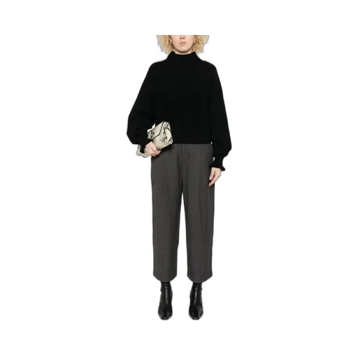 Twinset	Mock-Neck Ruffled Jumper