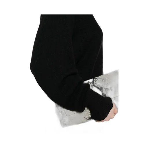 Twinset	Mock-Neck Ruffled Jumper