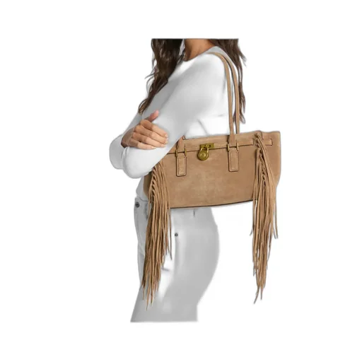 Michael Michael Kors Hamilton Moderne Small Fringed Satchel Bag
