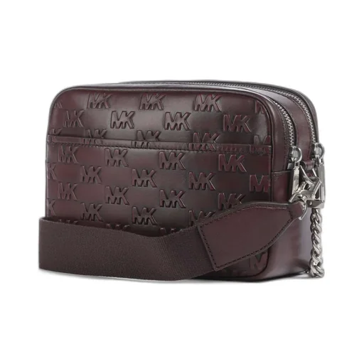 Logo-Plaque Chain-Strap Shoulder Bag