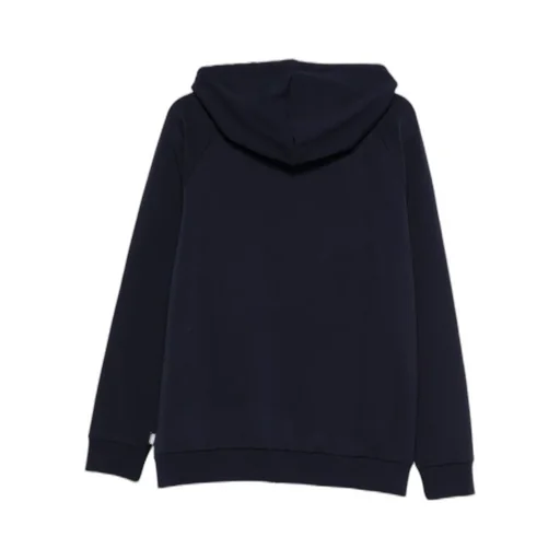 Teddy-Print Zip-Fastening Hoodie