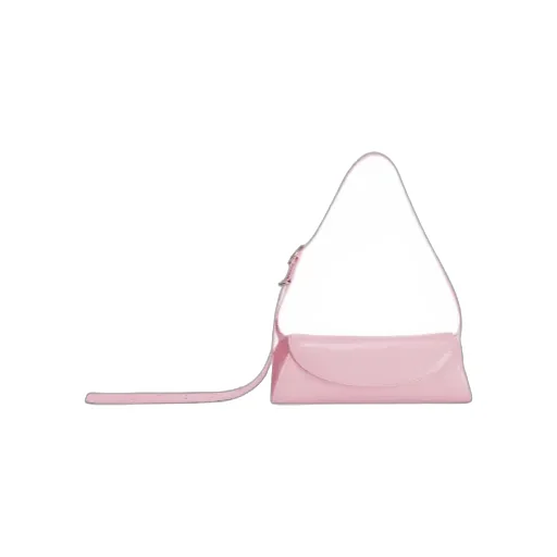 Jil Sander Cannolo Logo Stamped Small Shoulder Bag