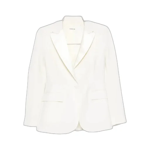 Single-Breasted Wool-Blend Blazer