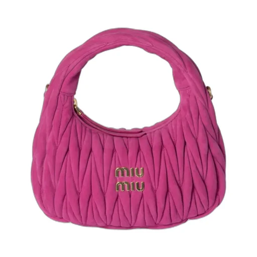 Wander Matelassé Suede Bag