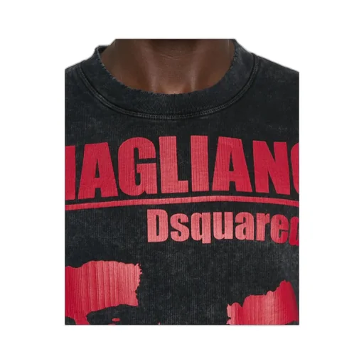 Dsquared2 Graphic Printed Crewneck Sweatshirt