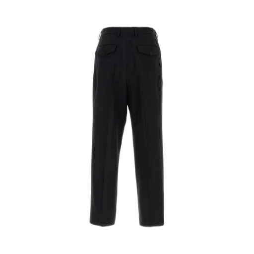 Dries Van Noten Straight-Leg Pleated Trousers